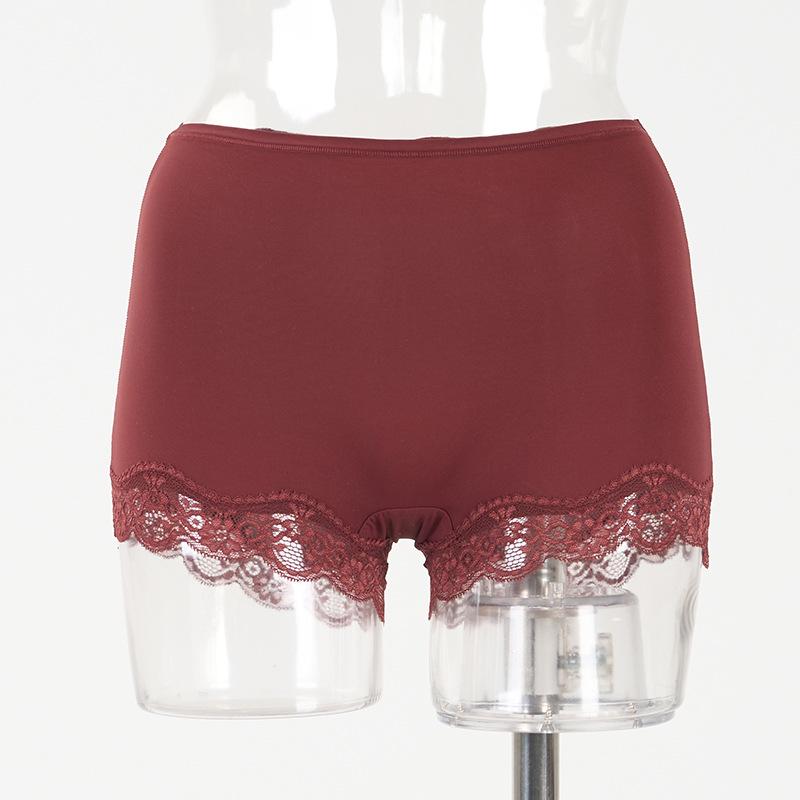 Женские кружевные трусики средней посадки - Сексуальные, с вырезами, высокоэластичные, удобные спортивные боксеры для йоги