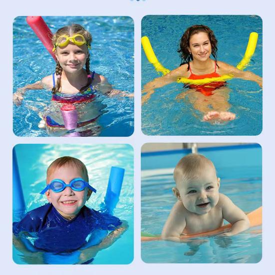 Foam Pool Noodles Hollow Swim Noodles Floating Foam Tube Pool Toy for Floating Training Craft Projects