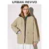 UR Women's Color Block Lapel Down Jacket