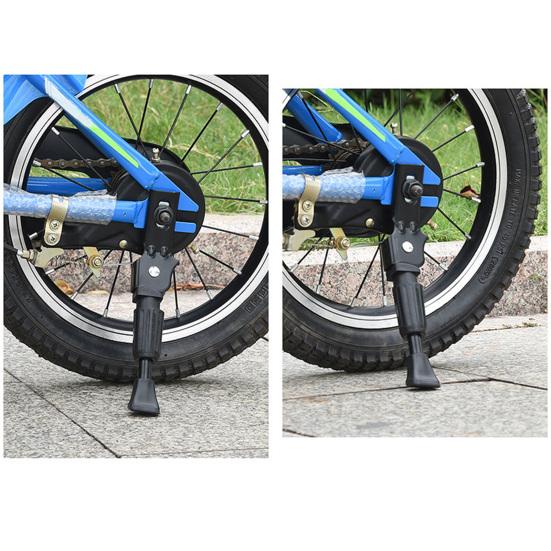 Children's Bike Foot Support Adjustable Easy Install Sturdy Waterproof Fun Parking Stand for Kids Bike