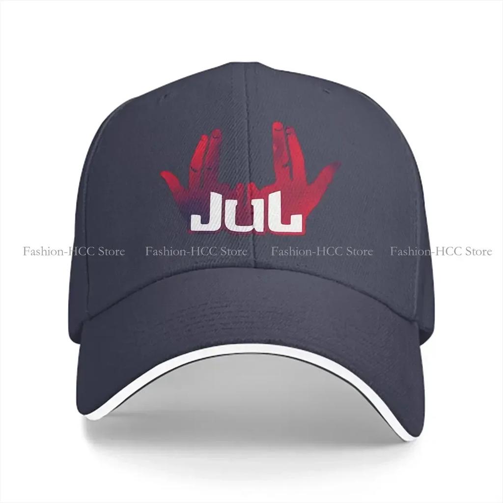 Washed Unisexs Baseball Cap Red Trucker Snapback Caps Dad Hat JUL
