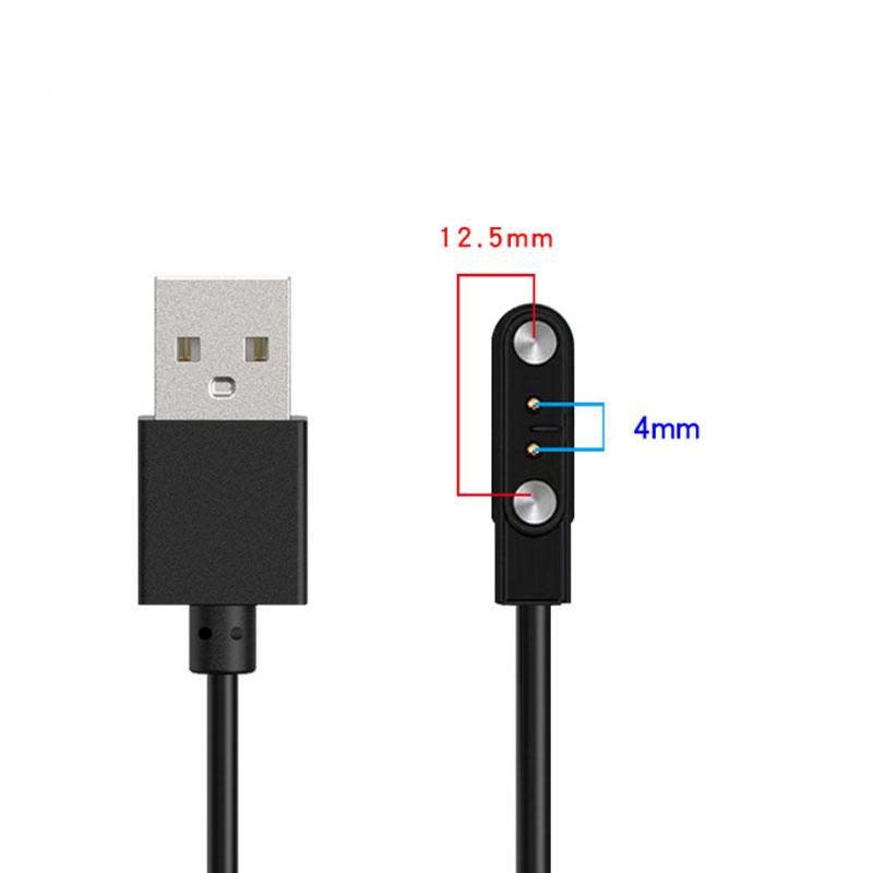 2 контакта 4 контакта Smartwatch Dock зарядное устройство адаптер USB кабель для зарядки шнур для взрослых/детей Smart Watch Power зарядный провод аксессуары