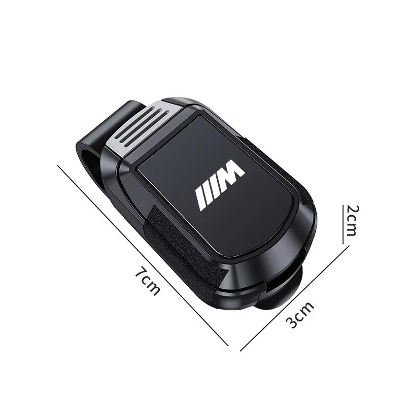 KSMH6 Motorcycle sticker /Car Sun Visor Glasses Clip Sunglasses Storage Bracket Sticker For BMW M E46 E90 E60 F30 F10 E39 E36 F20 G30