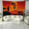 Kenya Wall Tapestry Aesthetic Wall Hanging Printed Fabric Blanket Decorative Tapestries for Bedroom Living Room Home Decor