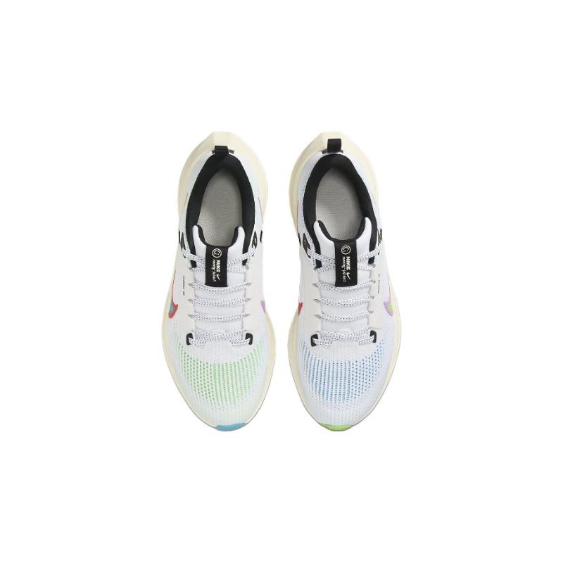 Nike Кроссовки для бега унисекс Nike Air Zoom Pegasus 40 GS, низкие, белые с зеленым, FJ4142-100