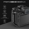 SmallRig Half Cage for Alpha 7 7R 7 7S 7R IV 3639 V/ V/ IV/ III/ 1/