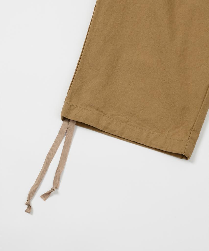 LEFTSEOUL Ripstop Cargo Pants [Beige]