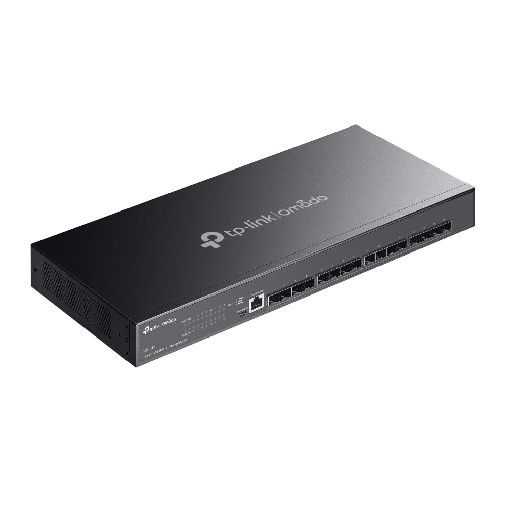 Управляемый коммутатор JetStream 10GE UN TP-LINK 16-портовый SFP+ L2+ TL-SX3016F