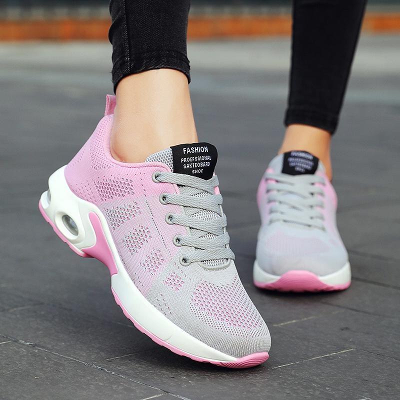 Women Sneakers Sport Shoes Casual Breathable Running Shoes Soft Soles Girls Shoes