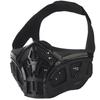 MILQUEST Airsoft Mask, Half Mask with Silicone Interior, ABS Resin Face Cover, Scorpion Style (Black)