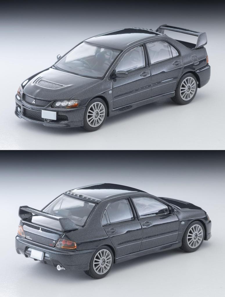 TOMYTEC Tomica Limited Vintage Neo Scale Mitsubishi Lancer GSR Evolution IX MR 2006 Finished 333395 1/64 LV-N349a (Gray) Model, Model,