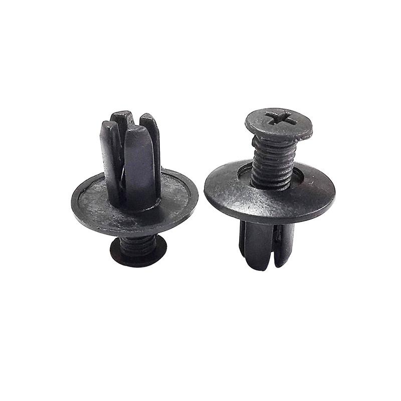 100 шт. Автозапчасти ремонтные распорные шурупы Шипы автомобильные шины зимние Внутренние наружные декоративные гвозди-застежки Украшение автомобиля