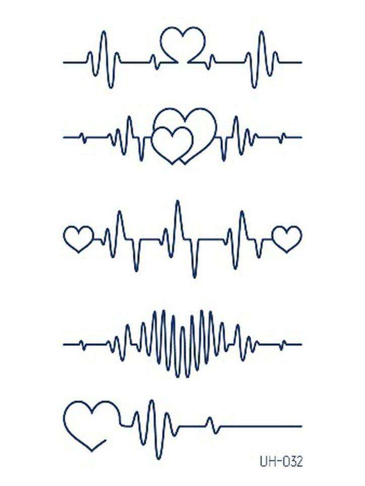 Водостойкие полуперманентные татуировки-наклейки на травяной основе для мужчин и женщин