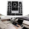 /Car /Terrain /Mode Switch Button Cover For Land For Rover For Rover Sport 2013-2017 Center Console Control Knob Black Plastic T