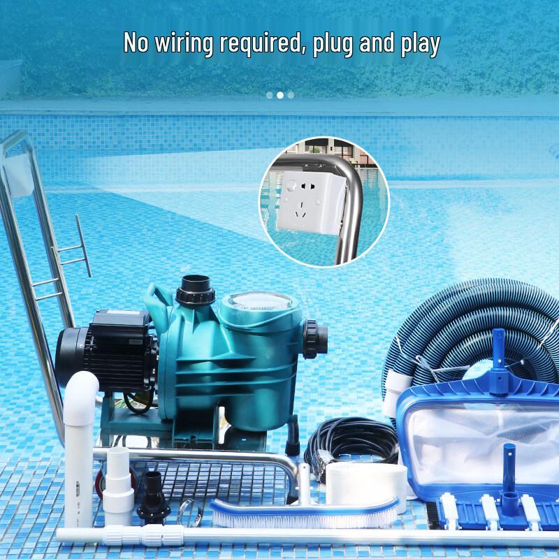 Jun Dingying 2HP Self-Priming Double Layer Pool Vacuum Cleaner