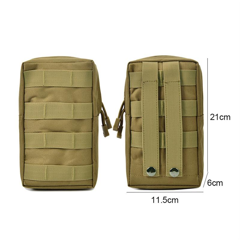 Multifunctional Sports Camouflage Cycling Waist Bag Outdoor Casual Mobile Phone Bag for Women Men