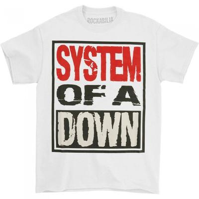 Футболка с логотипом унисекс для взрослых System Of A Down