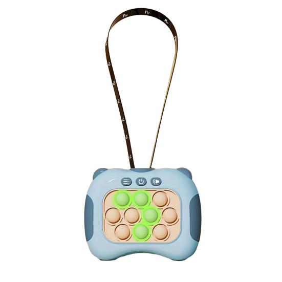 Игра «Нажми пузырь» со шнурком, подсветка, 4 режима, портативная забавная игра для детей и взрослых