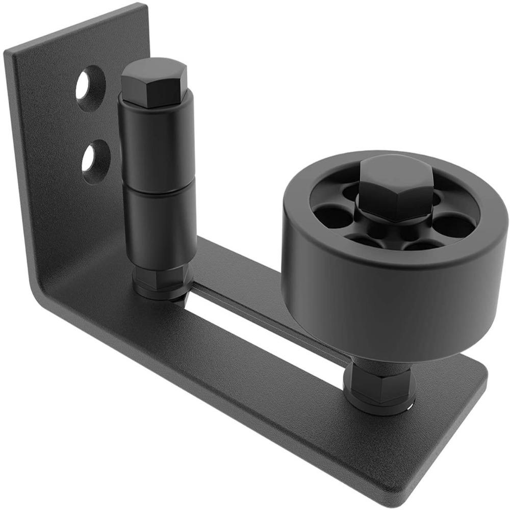 Flat Bottom Barn Door Floor Guide Carbon Steel Sliding Door Hardware Flush Design Window Rollers