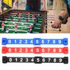 2Pcs Table Football Counter Plastic Billiard Score Board Table Game Score Goal Counter Football Score Counters Markers