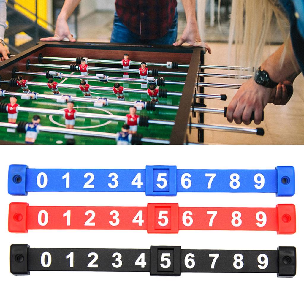 2Pcs Table Football Counter Plastic Billiard Score Board Table Game Score Goal Counter Football Score Counters Markers