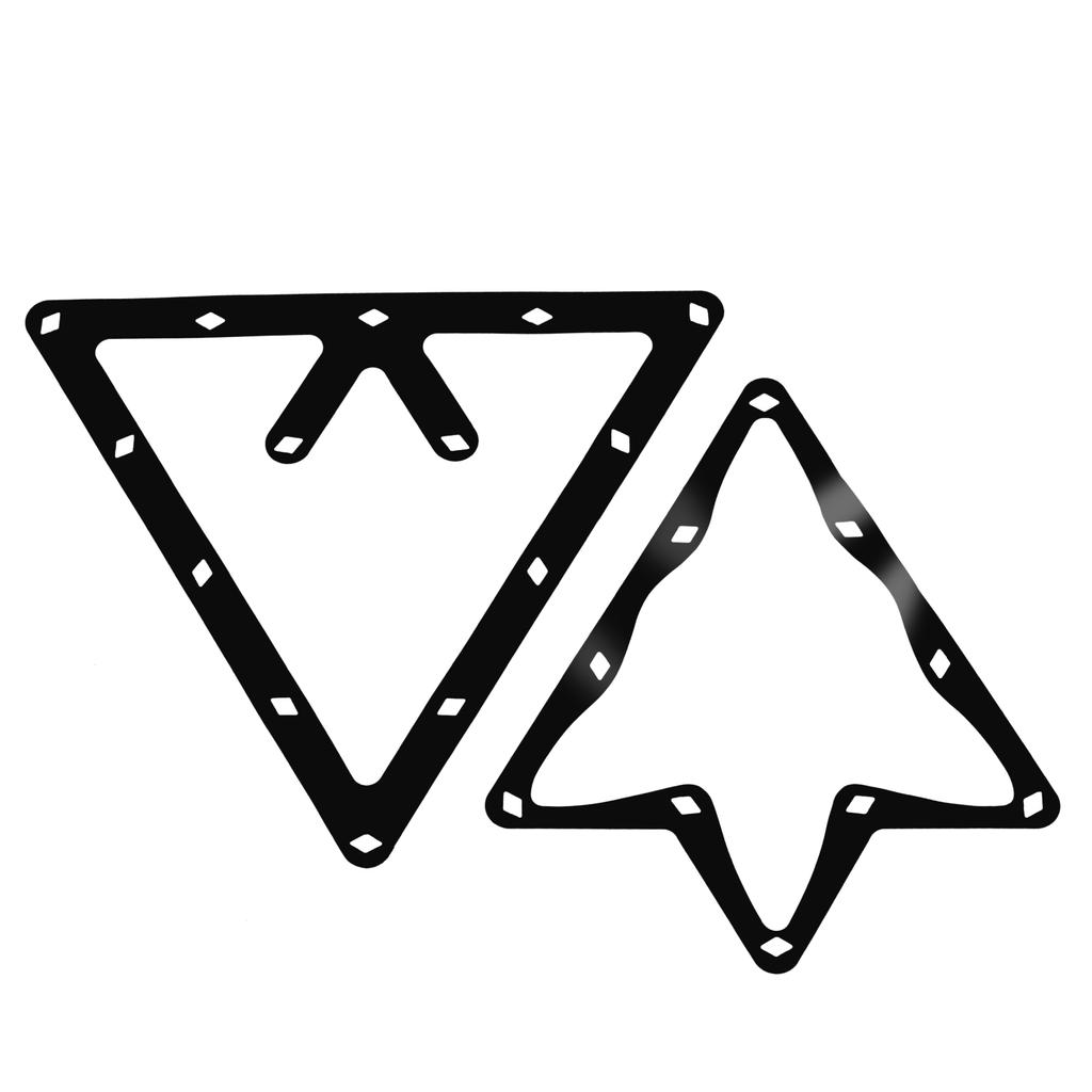 6 шт. держатель стойки для бильярдных шаров Magic Ball