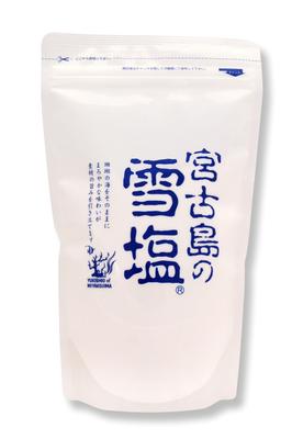 Снежная соль Миякодзима Окинава морская соль богата такими ингредиентами, как кальций и набор емкостей [Официальный 260 г] магний, калий, большой