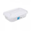 Cuisine Rectangular Food Storage Box White Lid 0.8L
