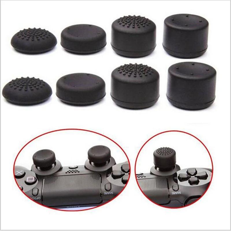 8 шт. Универсальные силиконовые накладки на стики для контроллеров PS4 PS5 Switch Pro Xbox, накладки на thumbsticks для джойстика, аксессуары