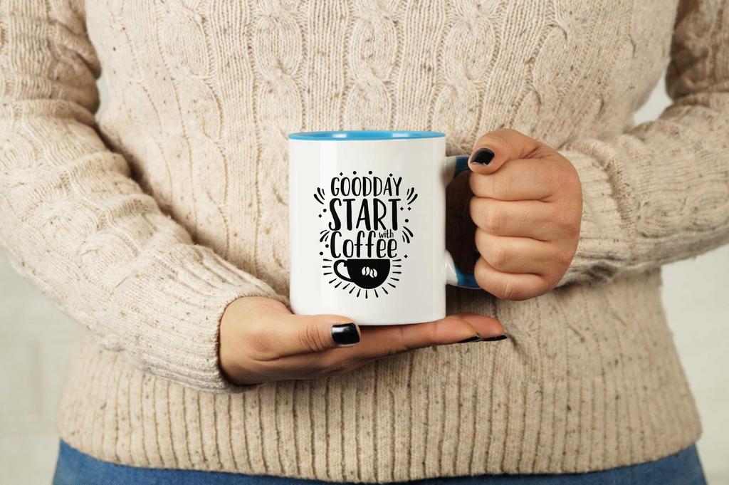 Inkdotpot Goodday Start With Coffee 11 Oz керамические кофейные кружки отлично подходят для коллег, боссов, подарков для кофе