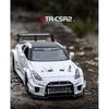 1/32 Skyline Ares Nissan GTR CSR2 литая спортивная модель автомобиля из металла игрушка в подарок