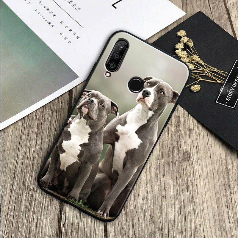 Pit Bull Lovely Dog Pitbull For Huawei Nova 7i 3i 8i 11 12i 10 9 SE Y60 Y61 Y70 Y72 Y73 Y90 Y91 P20 P30 Pro P40 Lite Case