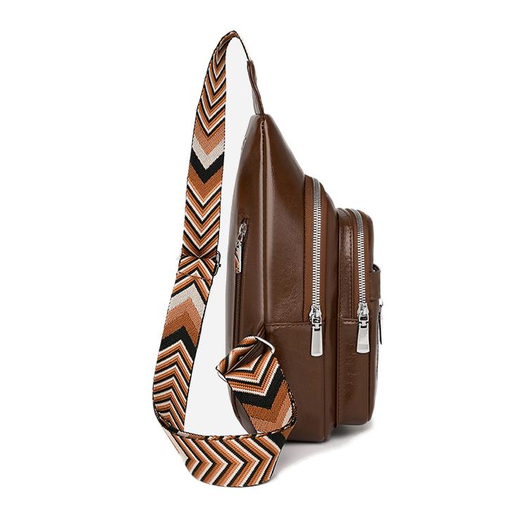 Женская сумка через плечо, сумка через плечо, водоотталкивающая сумка на грудь из полиуретана