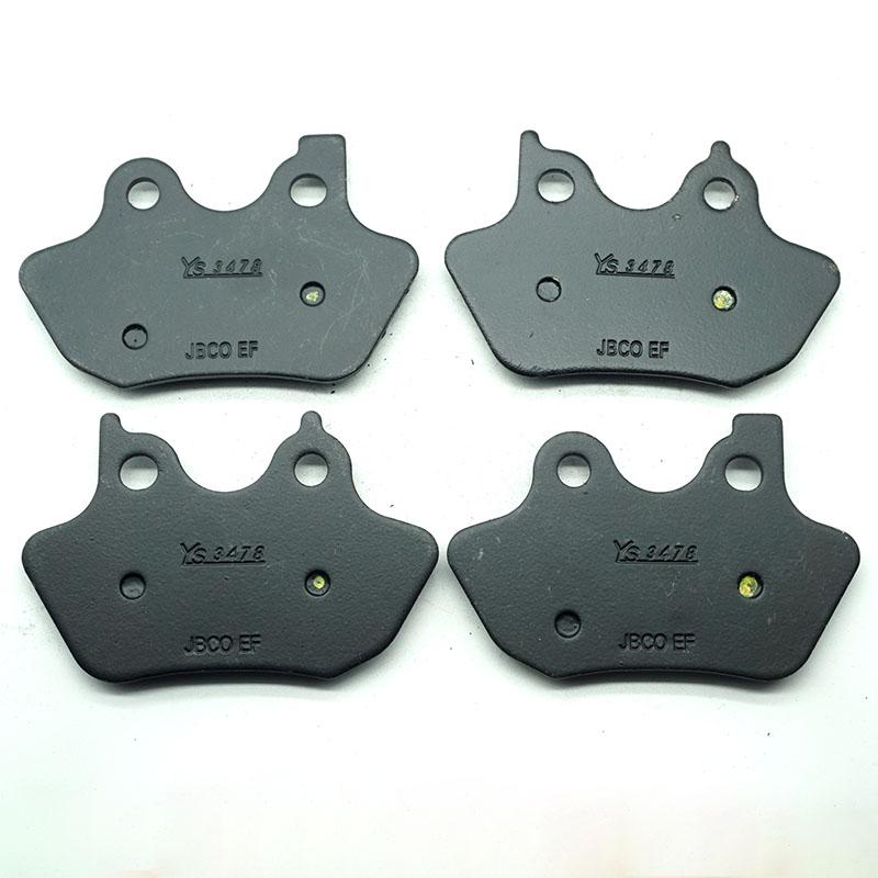 Motorcycle Front Rear Brake Pads for HARLEY DAVIDSON FLTCU Ultra Tour Glide Classic 2000 FLTCUi Ultra 2001-2004 XL1200S Sport