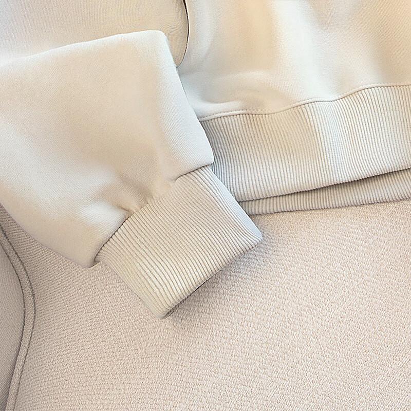 Women's Embroidered Hooded Casual Sweatshirt