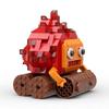 Building Block Compatible, Mobile Castle, Fire Demon, Hayao Miyazaki Cassifa, Cartoon Model Creative