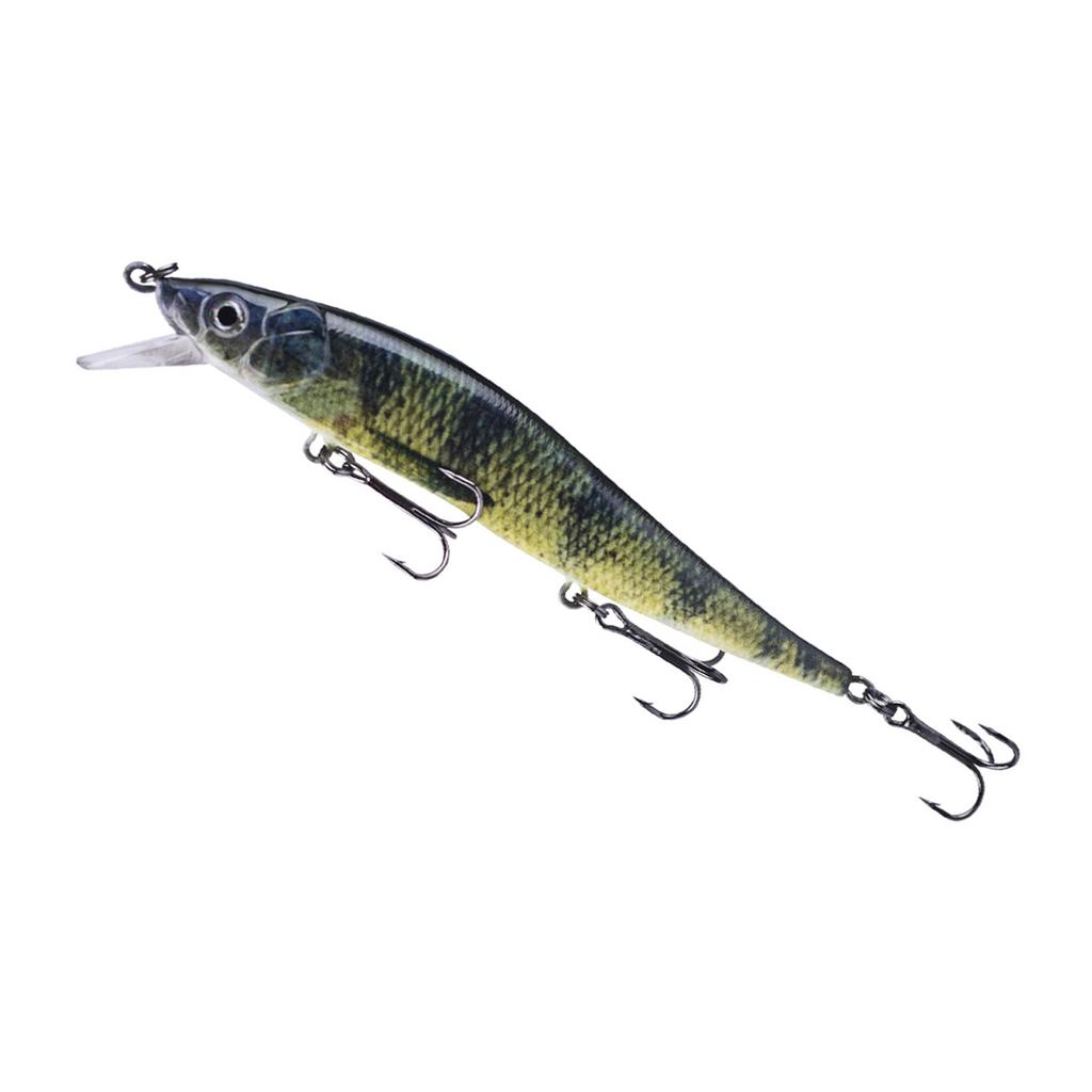 Hard Fishing Lures Sinking Minnow Swing Bait with 3D Realistic Eyes High-Resolution Body Details 12cm 13.3g Jerk Baits for Bass Fishing