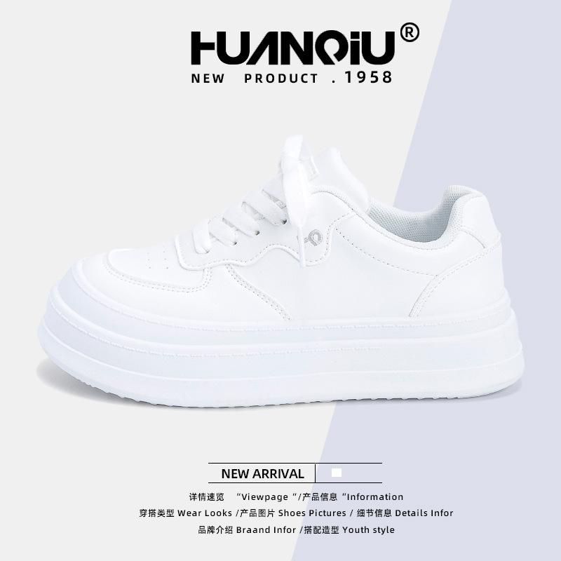 Глобальные маленькие белые туфли женские ZHQ5937 новые летние дышащие универсальные туфли студенческие платформенные спортивные кеды женские
