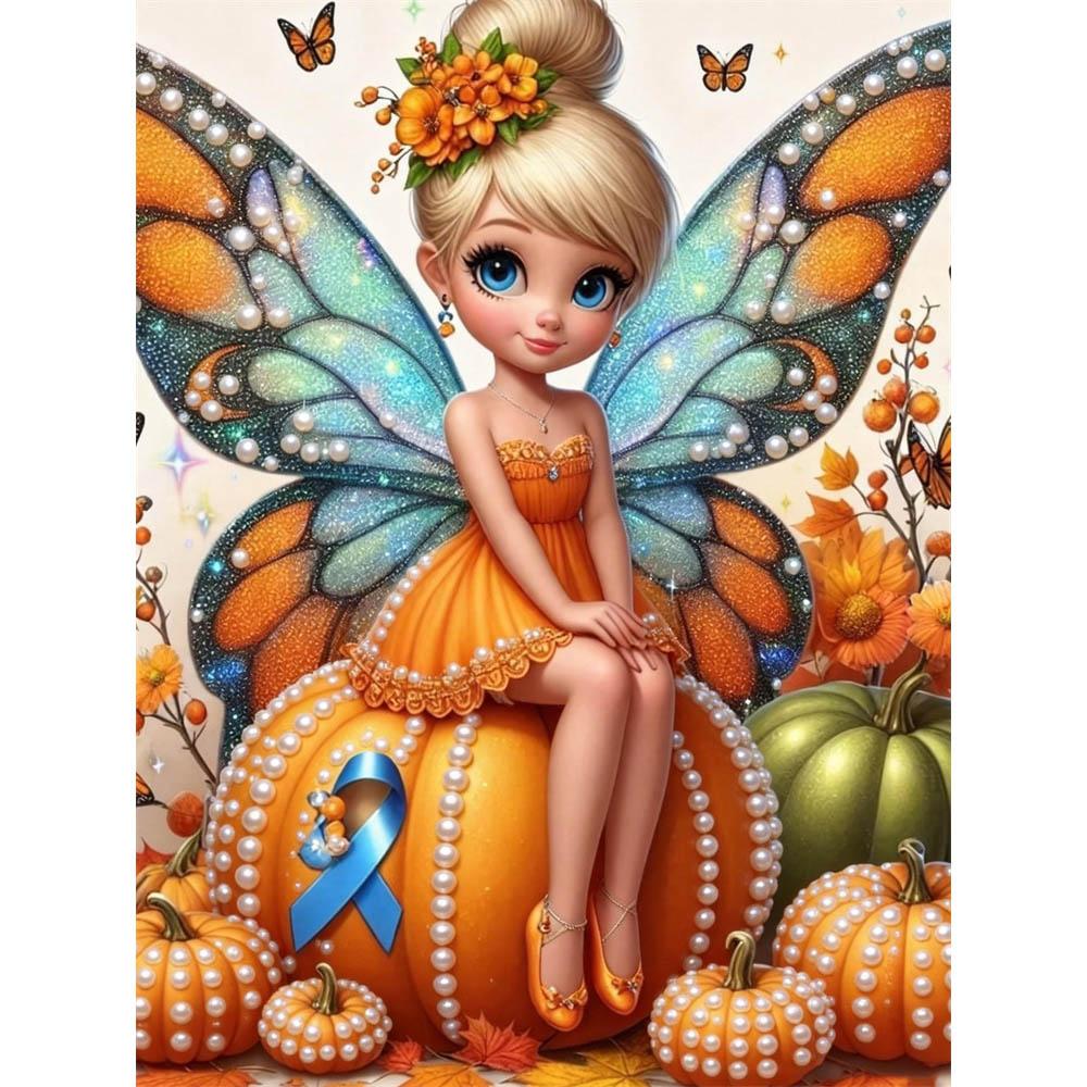 Disney Волшебная фея Маленькая Дин-Дон-Дон Жемчужина Арт-раскраска своими руками Настенный декор Ручной работы Подарок для дома или офиса