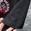 8241 CHROME HEARTS Лето 2026 Новая Высококачественная Хлопковая Круглый Вырез Свободная Большого Размера Мужская и Женская Футболка Футболка для Пары