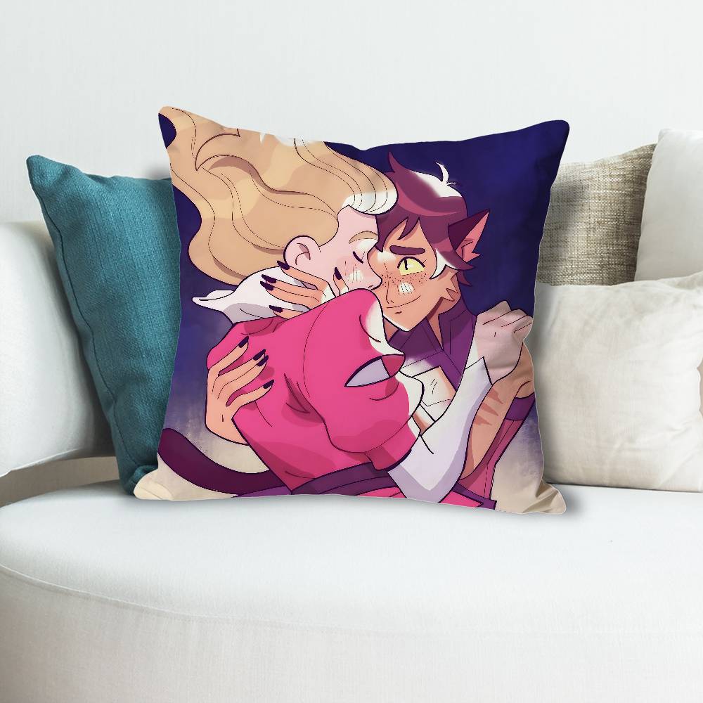 CCatradora SShera Pillow Cases for Bedroom Living Room Sofa Home Decor Polyester Cushion Cover with Zipper