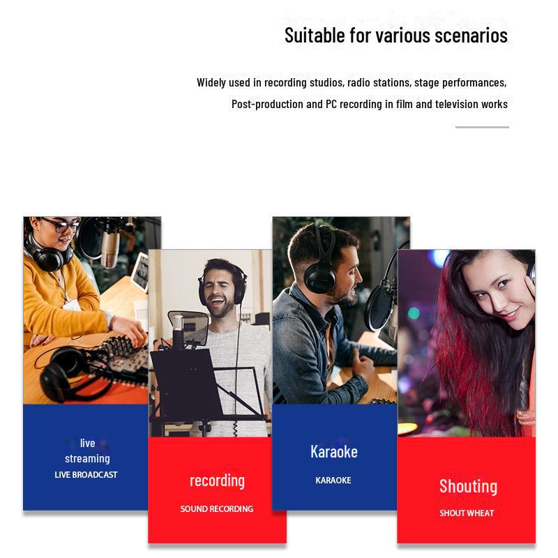 Конденсаторный микрофон BM-900: Компьютерная запись, караоке, трансграничная горячая распродажа