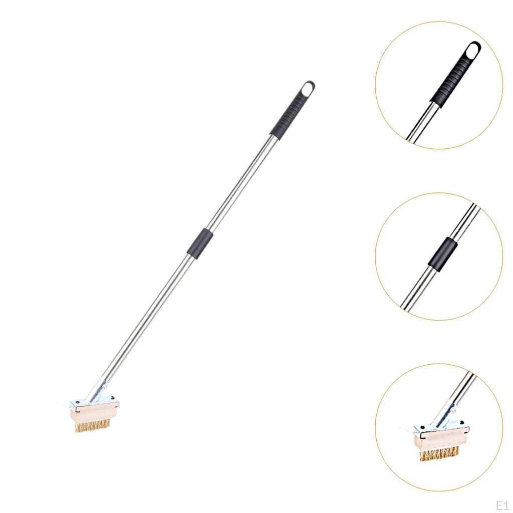 Crack Weeder Manual Crevice Weeding Tool Metal Wire Brush Puller Moss Weed Remover