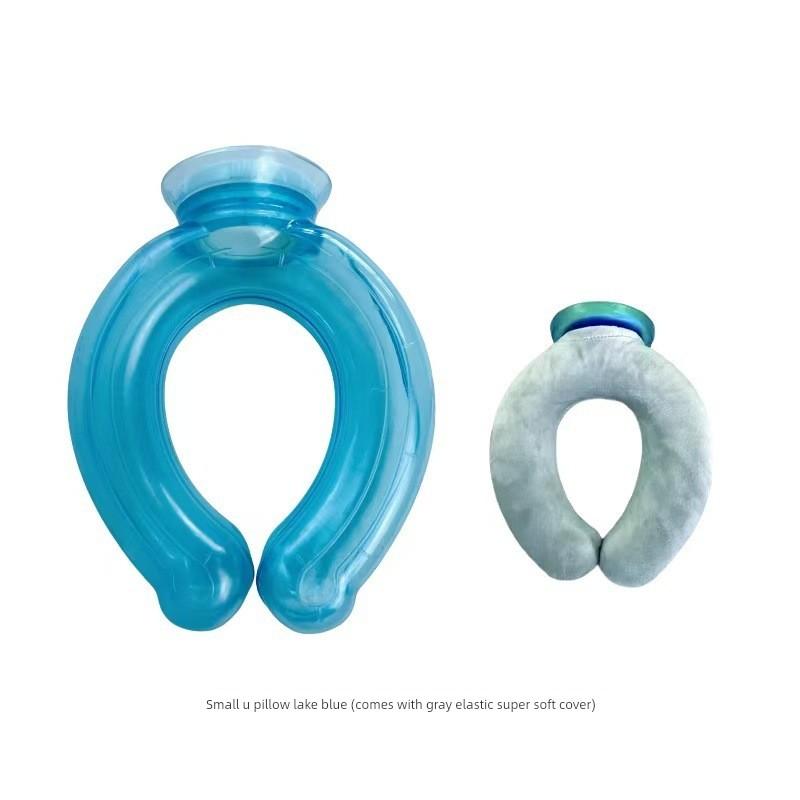 Hot Water Bottle with Water Filling, U-Shaped Heat Therapy, Thickened Explosion-Proof, Shoulder and Neck Physiotherapy, Neck-Specific Warm Water Bag