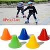 4 шт./лот коньковый ворсовый стаканчик ветрозащитный роликовый конус для катания на коньках маркер для тренировки ловкости слаломный скейтборд