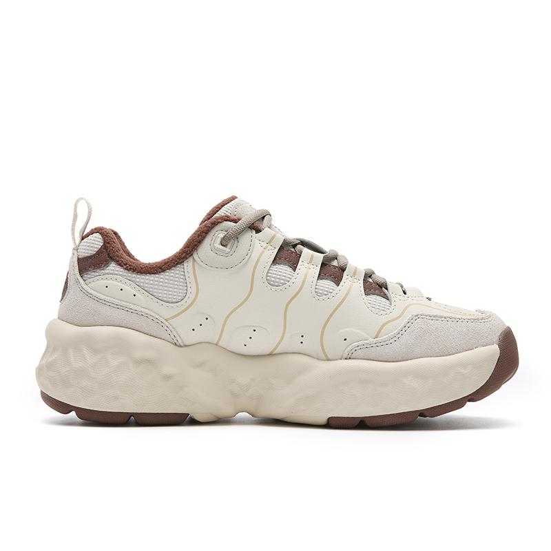 Fila Маффин Мы Модные Простые Трендовые Спортивные Туфли Женские Кроссовки Пено-Белые F12W541123FWR