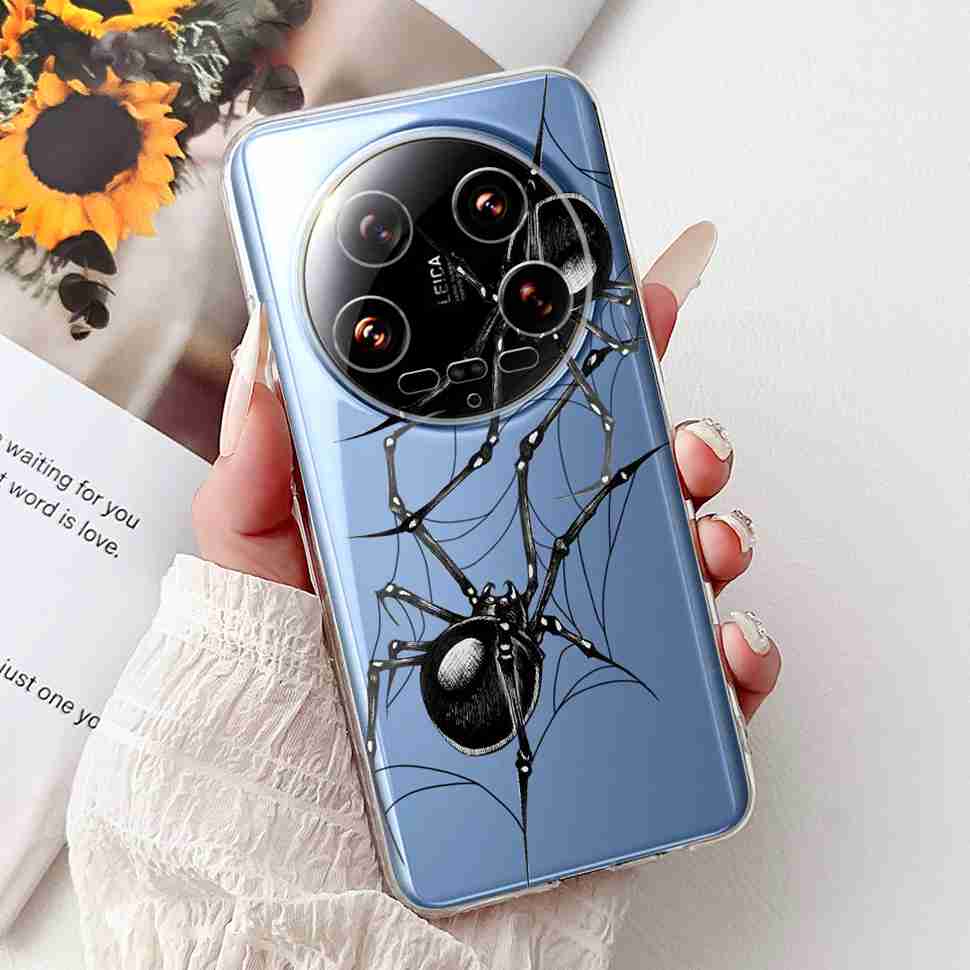 Case For Xiaomi 14 Ultra Butterfly Silicone Soft Phone Cover For Xiaomi Mi 14 Mi14 Ultra Shockproof Back Fundas Xiaomi 14Ultra