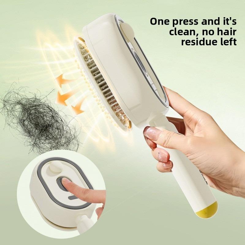 Scalp Massager Comb Electric Spray Air Cushions 3 in 1 Rechargeable Self Cleaning Steam Essential Oil Brush for Hair Care Deep