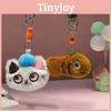 Mini Plush Delightful Cartoon Keychain Featuring Cats And Dogs For Bags Trendy