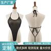 One-piece Swimsuit High Waist Bikini Mini Mesh Transparent Swimsuit Sexy Underwear